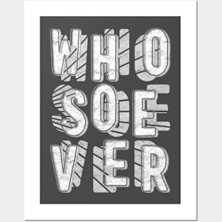 Whosoever Posters and Art